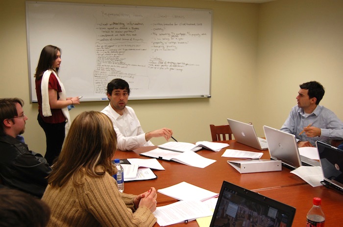 Elon Law students engage in small group workshops